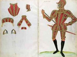 Suit of Armour for Lord Compton from An Elizabethan Armourers Album