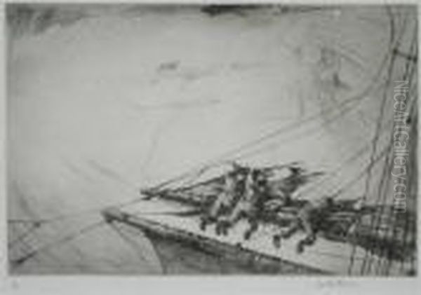 Typhoon, The Burst Foresail - view 1