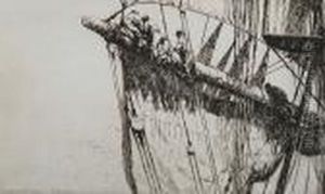 'bending The Foresail' 1928 'bending The Foresail' 1928