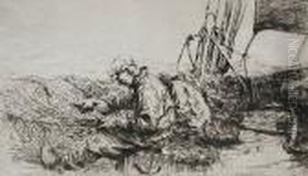 'mending The Trawl' 1926 - view 1