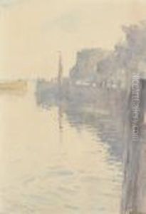 The Quayside by Arthur John Trevor Briscoe