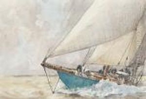 The J-class Yacht 'astra' by Arthur John Trevor Briscoe