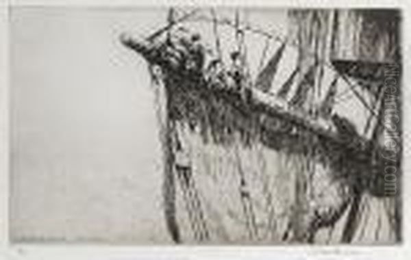 Bending The Foresail (hurst 222) - view 1