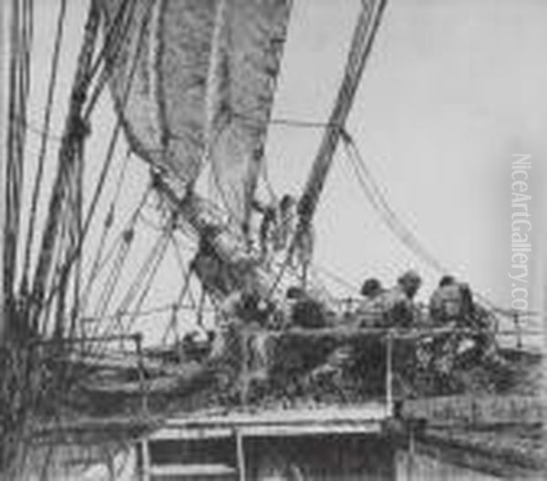 Hoisting The Sails - view 1