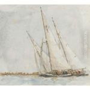 Studies Of Sailboats: Three Works by Arthur John Trevor Briscoe