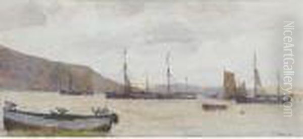 Boats At Anchor - view 1