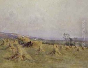 Harvesting by the Sea Norfolk by Mary S. Hagarty
