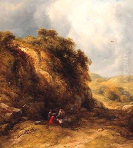 A Wayside Rest by Richard Hilder