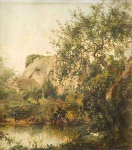 The Cottagers Home by George Hickin