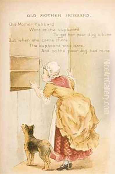 Old Mother Hubbard from Old Mother Gooses Rhymes and Tales - view 1
