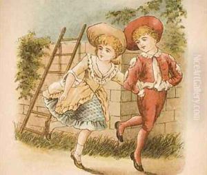 Illustration from Old Mother Gooses Rhymes and Tales by Constance Haslewood
