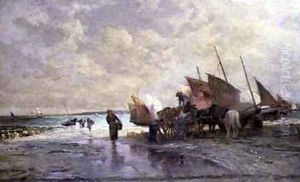 Shipping Scene by Jules Haienv
