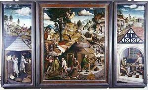 Mining landscape 2 by Hans Hesse