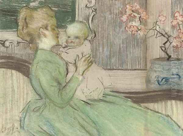 Mother and child - view 1