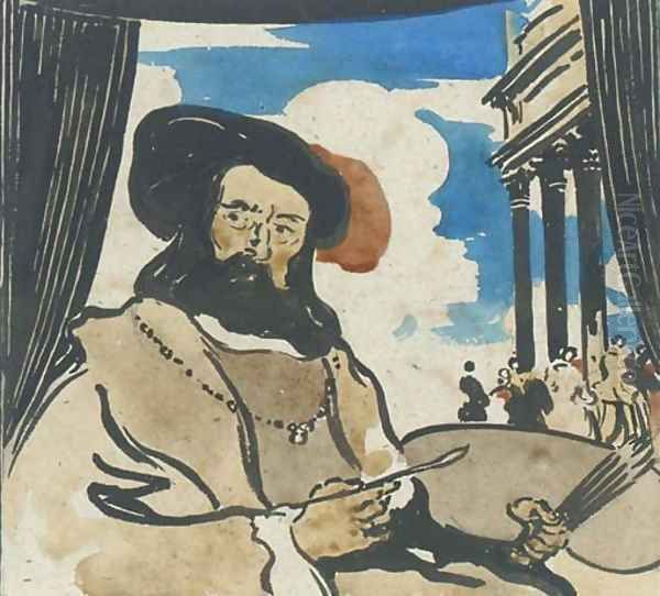 Self portrait - view 1