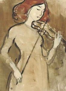 The violinist by James Watterston Herald