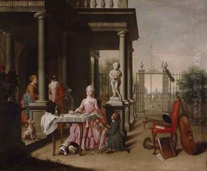 The Lunch of Joan of Lasande by Peter Jacob Horemans