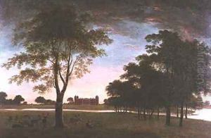 Osterley House and Park at Evening by William Hannan