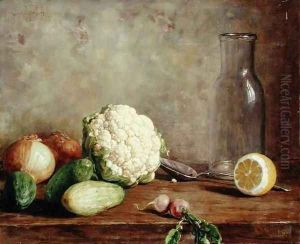 Still Life with Cauliflower 2 by Alfred Hirv