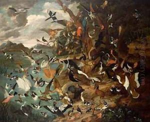The Parliament of Birds by Carl Wilhelm de Hamilton
