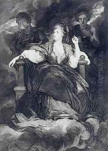 Mrs Siddons in the character of a Tragic Muse - view 1