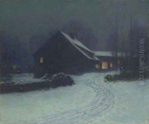 The Inn at Cos Cob by Lowell Birge Harrison