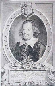 Dr Antoine de Brun 1599-1654 by Anselmus van Hulle
