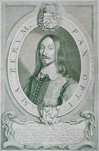 Johan Axelsson Oxenstierna 1611-57 Count of Sodermore by Anselmus van Hulle
