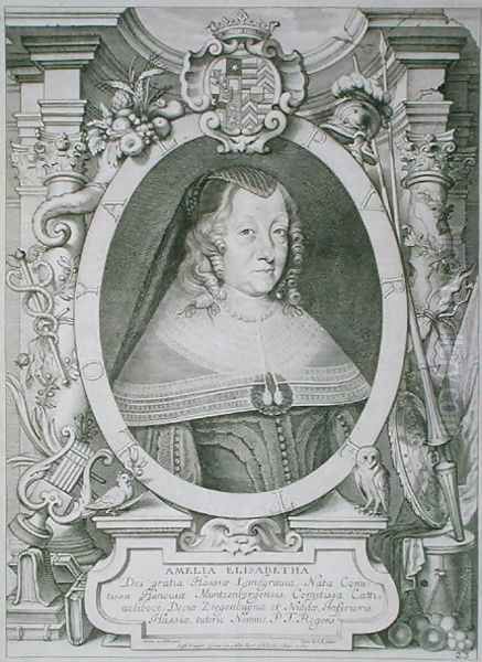 Amalie Elisabeth of Hanau Muntzenberg 1602-51 - view 1