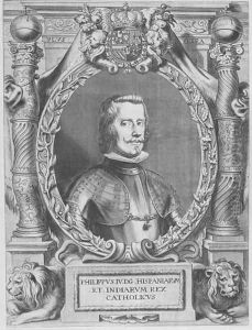 Portrait of Philip IV of Spain 1605-1665 by Anselmus van Hulle