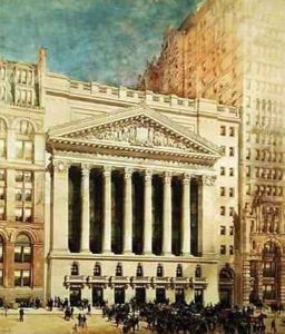 New York Stock Exchange by Hughson Hawley