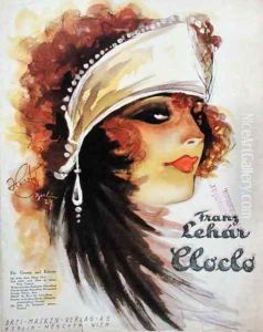 Cover of the score sheet for Cloclo from The Merry Widow