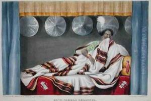 King Sahela Selassie from The Highlands of Aethiopia by William Cornwallis Harris
