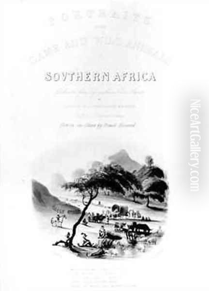 Titlepage of Portraits or the Game and Wild Animals of Southern Africa - view 1