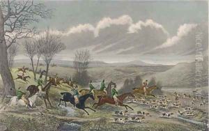 Hare hunting by Walter Parry Hodges
