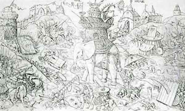 Elephants at War - view 1
