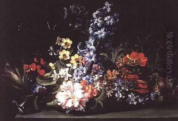 Basket of Flowers - view 1