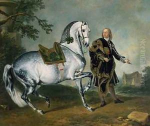 The Dappled Horse Scarramuie en Piaffe by J.G. & Brand, J.C. Hamilton