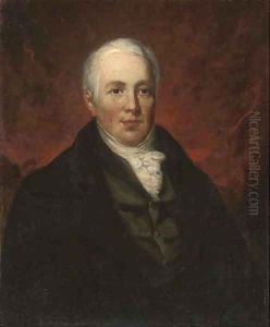 Portrait of James Longsdon (1745-1821), half-length, in a black coat and white cravat