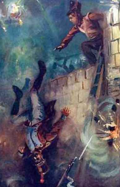Hurled him into the Dreadful Ditch from Grant the Grenadier - view 1