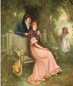 An interrupted assignation by Captain Edward Henry Handley-Read