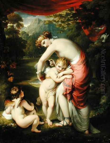 Venus and Cupid - view 1