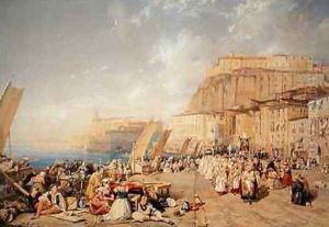 Procession on the Feast of Corpus Christi Naples