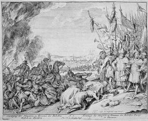 Vienna Print Cycle Homage to the Hungarians by Romeyn de Hooghe