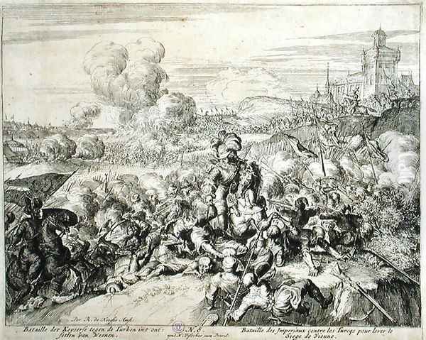 Vienna Print Cycle The Emperors Army fighting with the Turks - view 1