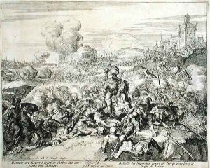 Vienna Print Cycle The Emperors Army fighting with the Turks