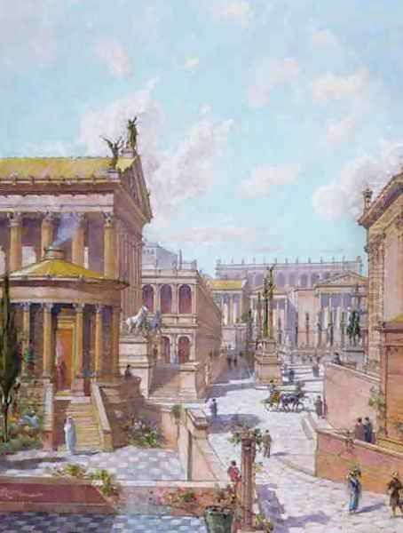 The Roman Forum of Antiquity - view 1