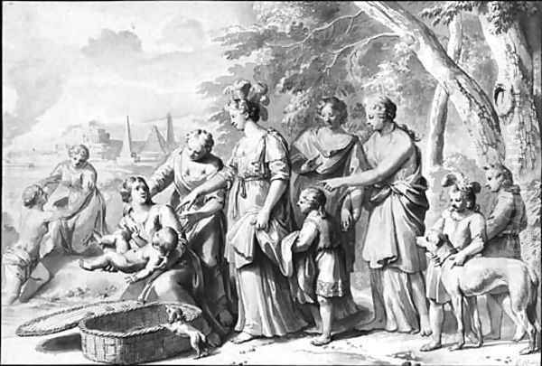 The Finding of Moses - view 1
