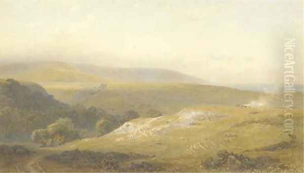 The Downs near Eastbourne - view 1