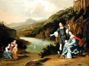 A Family Portrait by Horatius Hooch
